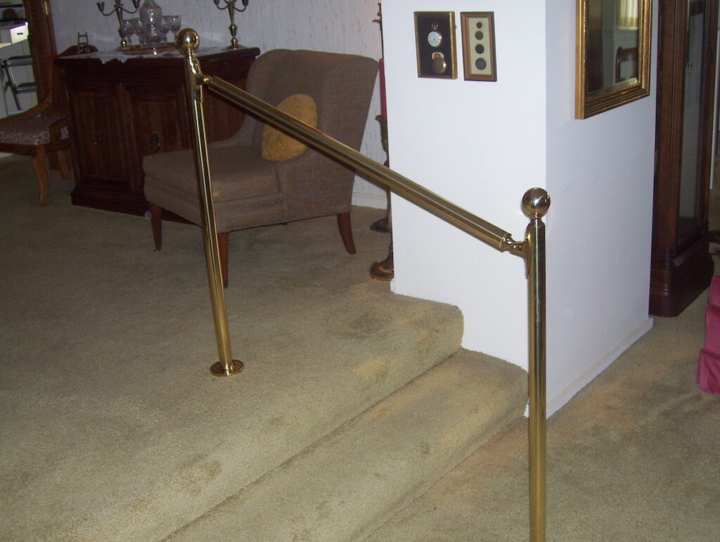 Photo: Metal Handrails installed by Accessibility 