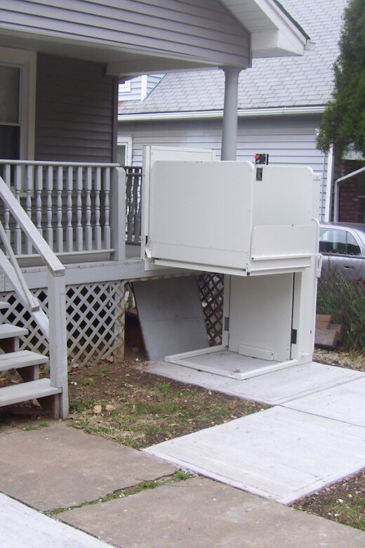Photo: Wheelchair Lift installed by Accessibility Remodeling