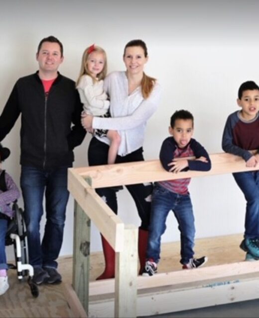 Photo: Sinclair Family, happy Accessibility Remodeling customers